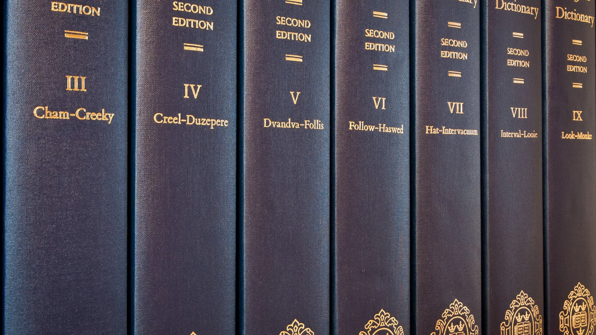 La segunda edición del Oxford Dictionary
