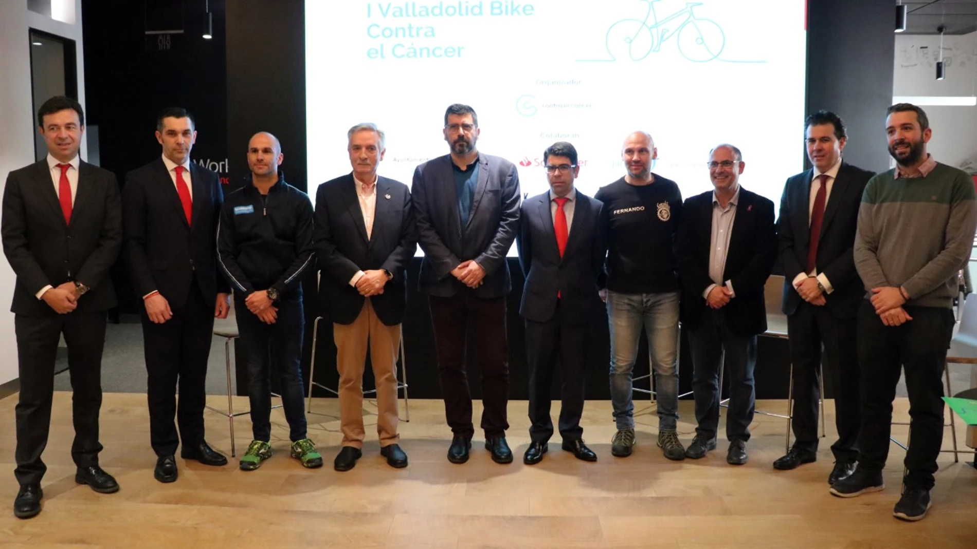 Presentación de la “I Valladolid Bike Contra el Cáncer”