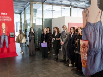 Exhibition with the clothes worn by eight sexually assaulted women
