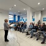 La presienta del PP de Segovia, Paloma Sanz, interviene en el Comité Ejecutivo