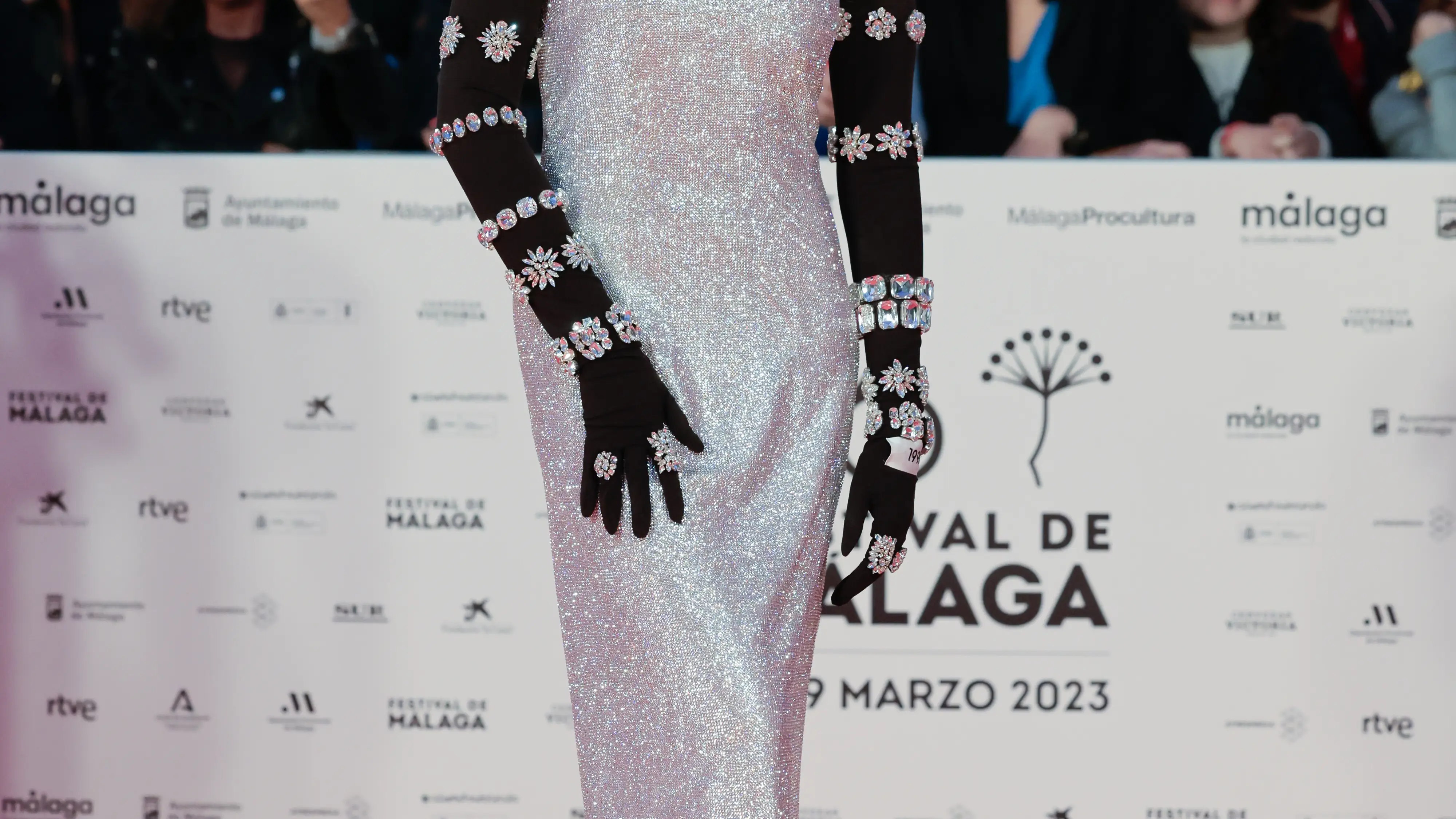 Marta Díaz deslumbra en el Festival de Málaga.