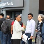 Silicon Valley Bank headquarters after US Government takes over