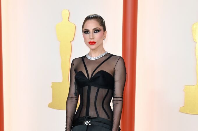 US actress-singer Lady Gaga attends the 95th Annual Academy Awards at the Dolby Theatre in Hollywood, California on March 12, 2023