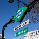 El Metro de San Bernardo se tiñe de verde por la celebración de la Semana de Irlanda 