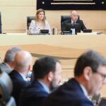 La delegada territorial de la Junta en Valladolid, Raquel Alonso, comparece en las Cortes regionales