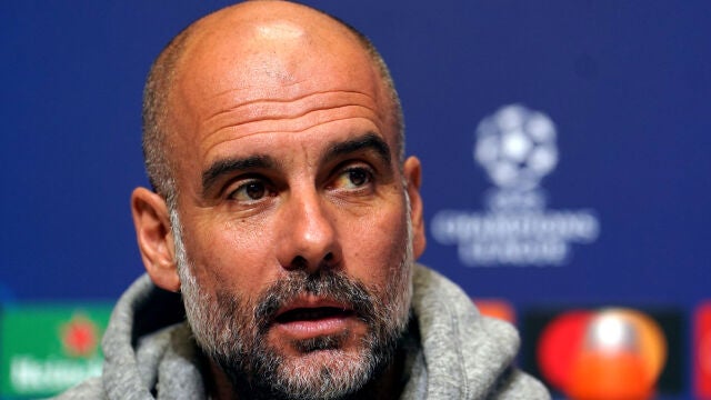 Fútbol/Champions.- Pep Guardiola: "Mi etapa en el City será juzgada por la Champions"