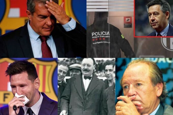 La convulsa historia directiva del FC Barcelona