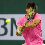 Tenis/Indian Wells.- Alcaraz se hace 'centenario' ante el neerlandés Griekspoor y pasa a octavos de Indian Wells