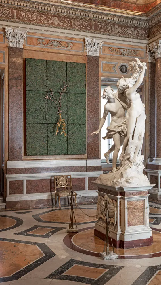 Sala de Apollo y Dafne. Galleria Borghese. Foto.S. Pellion