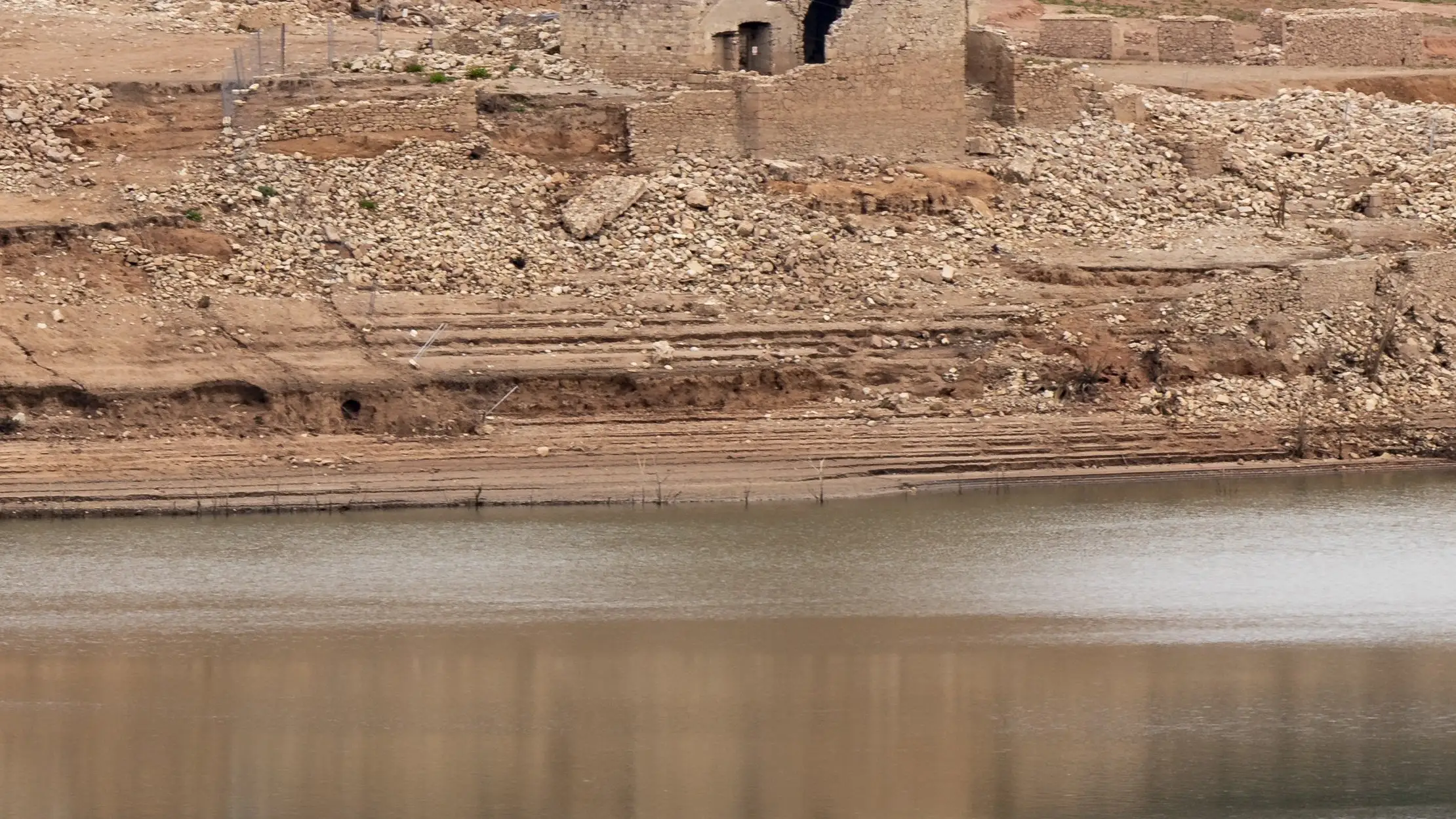 Pantano de Sau este mes de marzo