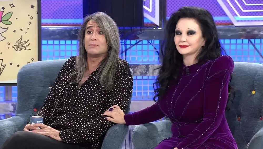 Mario Vaquerizo y Alaska en "Sábado Deluxe"