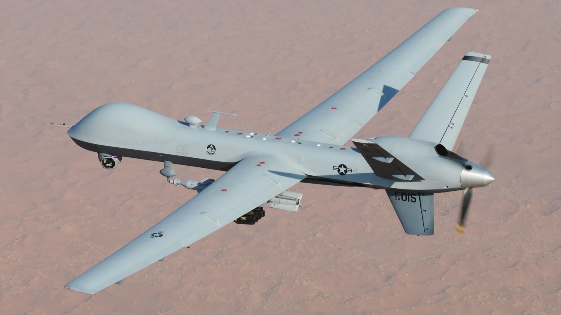 Un dron MQ-9 Reaper de EEUU