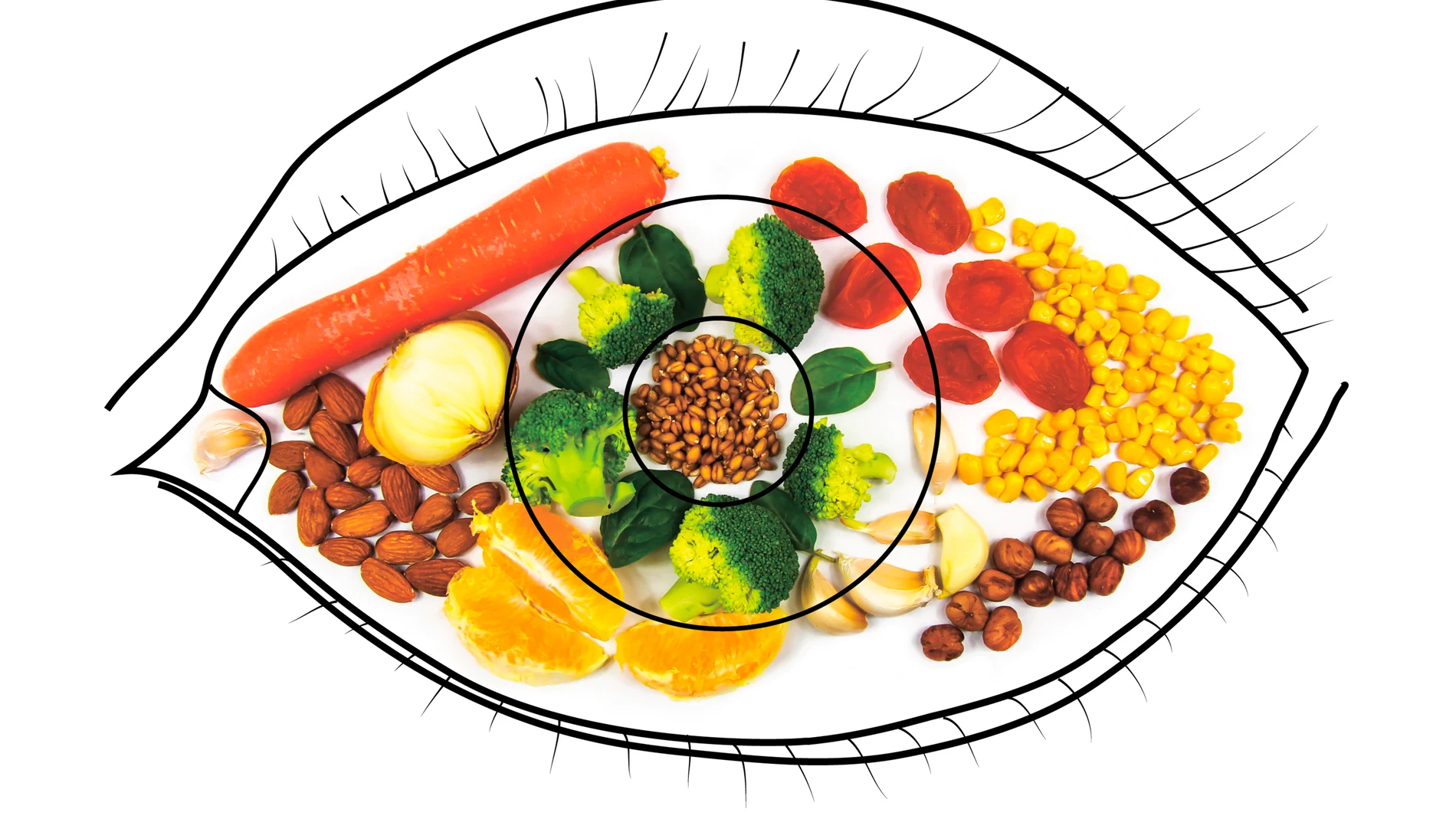 Comida para la buena salud ocular