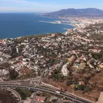 Vista aérea de Málaga