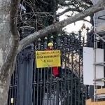 Activistas de Greenpeace bloquean las entradas del Ministerio de Agricultura