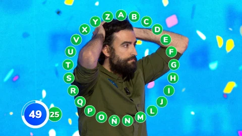Rafa gana el mayor bote de la historia de «Pasapalabra»