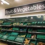 Escasez de frutas y verduras en Gran Bretaña.