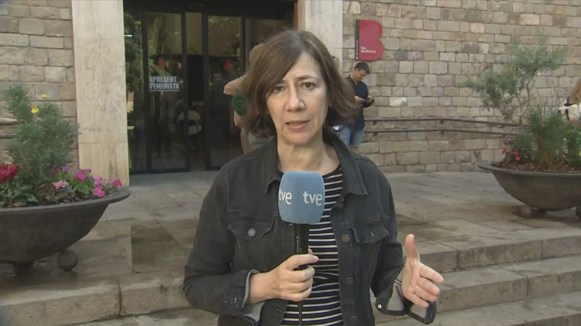 La periodista de RTVE Mària Sánchez 