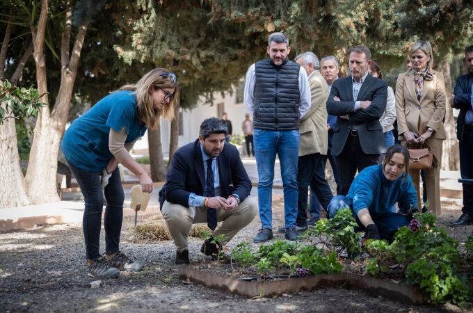 El presidente de la Comunidad, Fernando López Miras, visitó las instalaciones del Centro Integrado de Formación y Experiencias Agrarias (CIFEA)