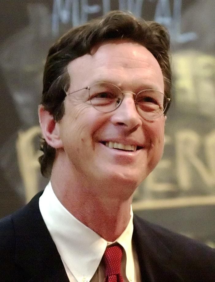 El escritor Michael Crichton