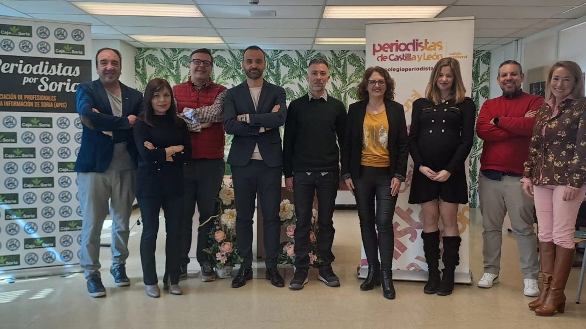 Reunión en Soria del Colegio Profesional de Periodistas de Castilla y León