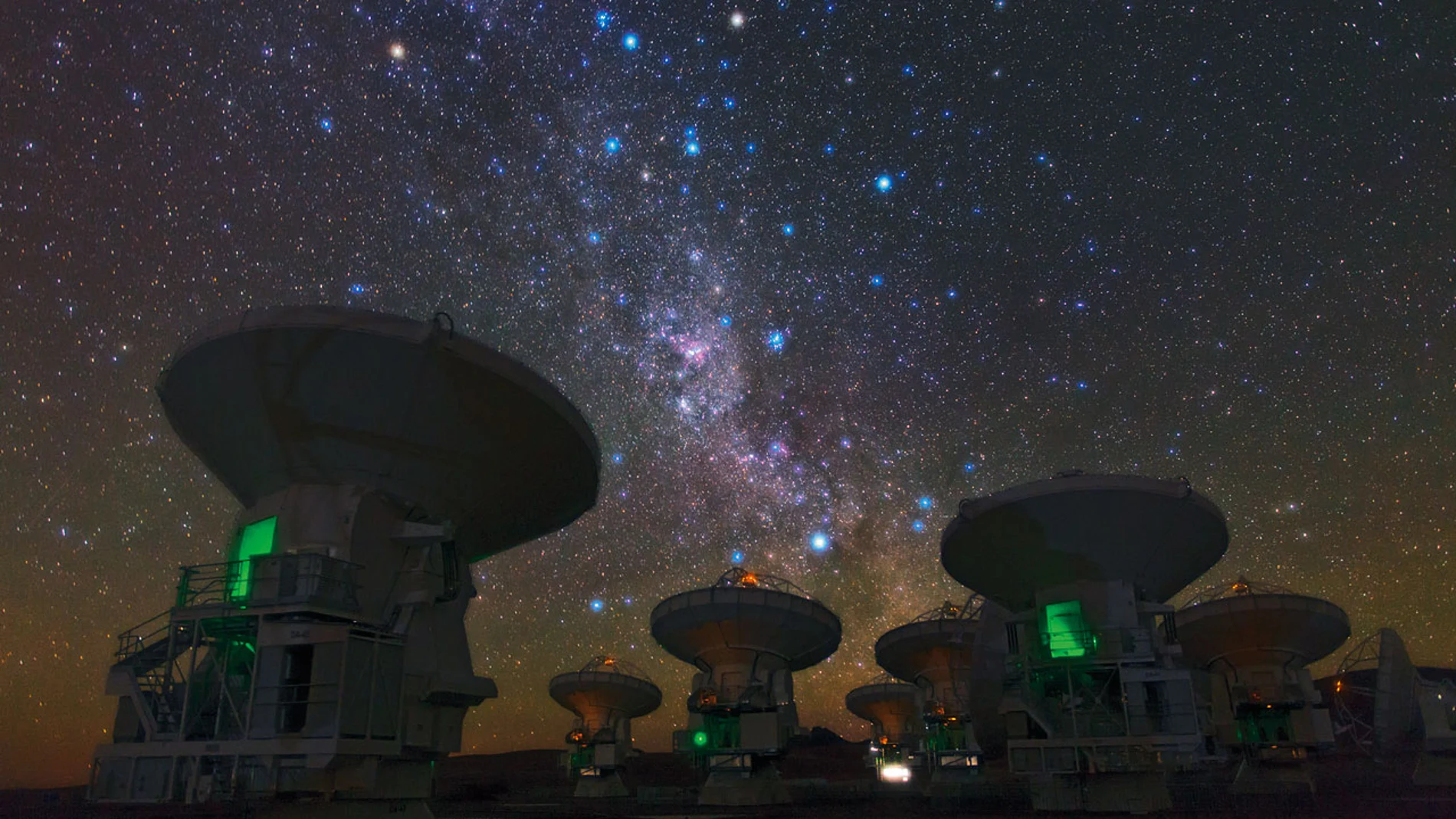 ALMA, telescopios en Chile.