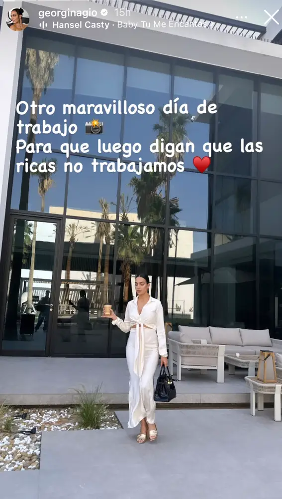 Georgina Rodríguez en su día a día