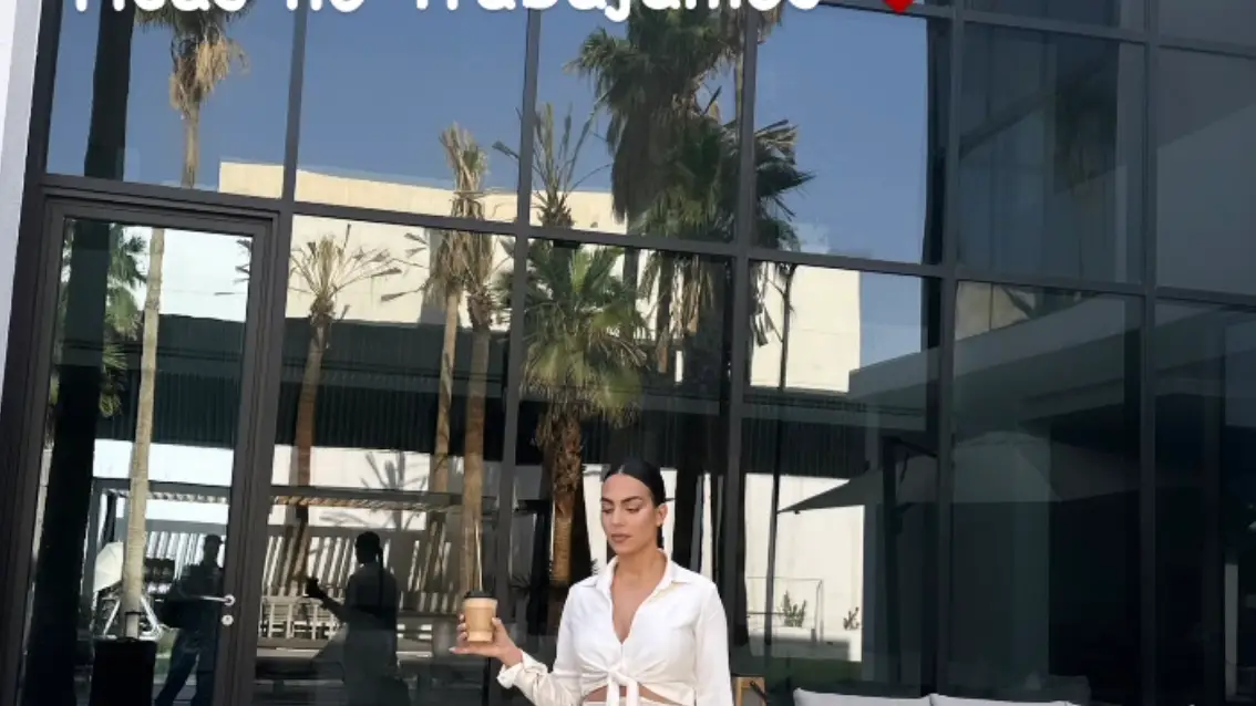 Georgina Rodríguez en su día a día