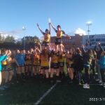 Las Pingüinas Rugby Burgos, campeonas de Castilla y León por tercer año consecutivo