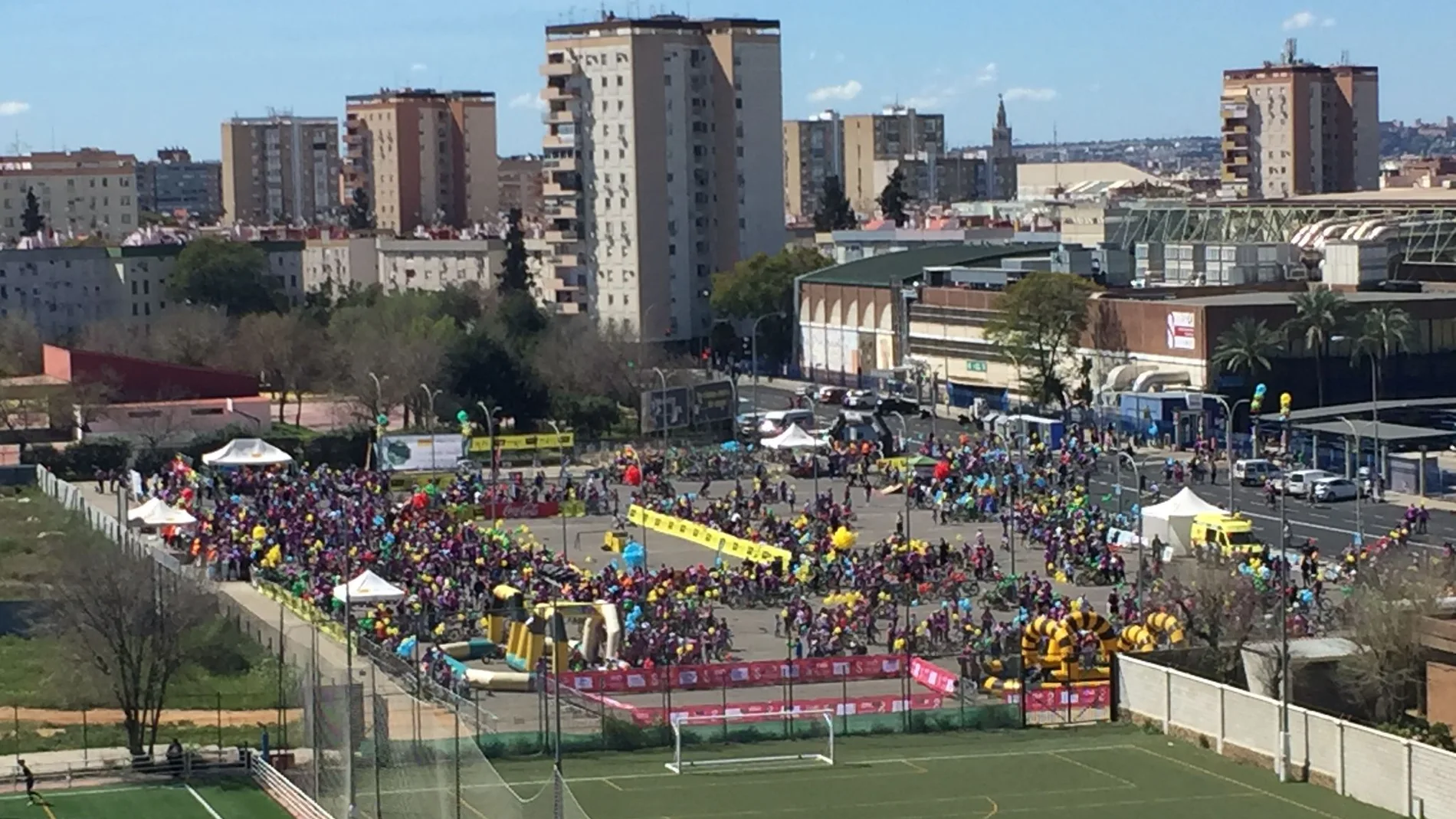 Más de 4.000 personas participaron en las actividades de 'Sevilla sobre ruedas'