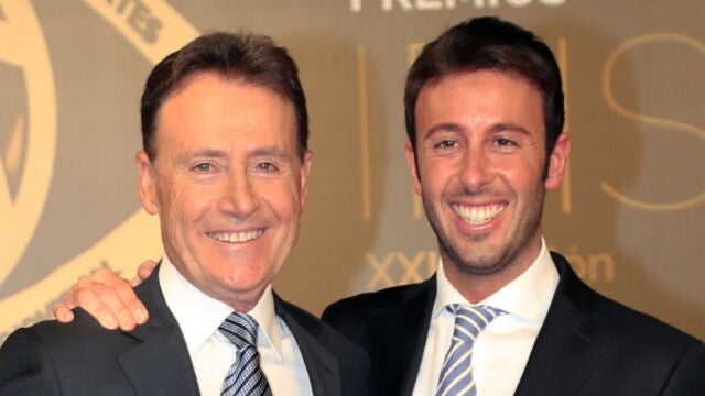 Matías Prats y Matías Prats Chacón en la 21º de los Premios Iris