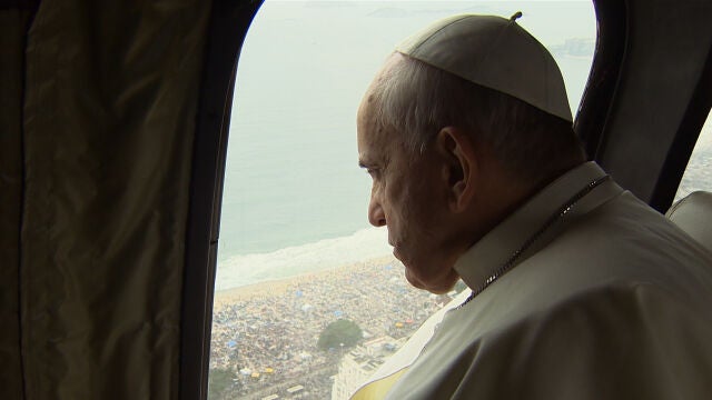 Fotograma del documental de Gianfranco Rosi sobre el Papa Francisco