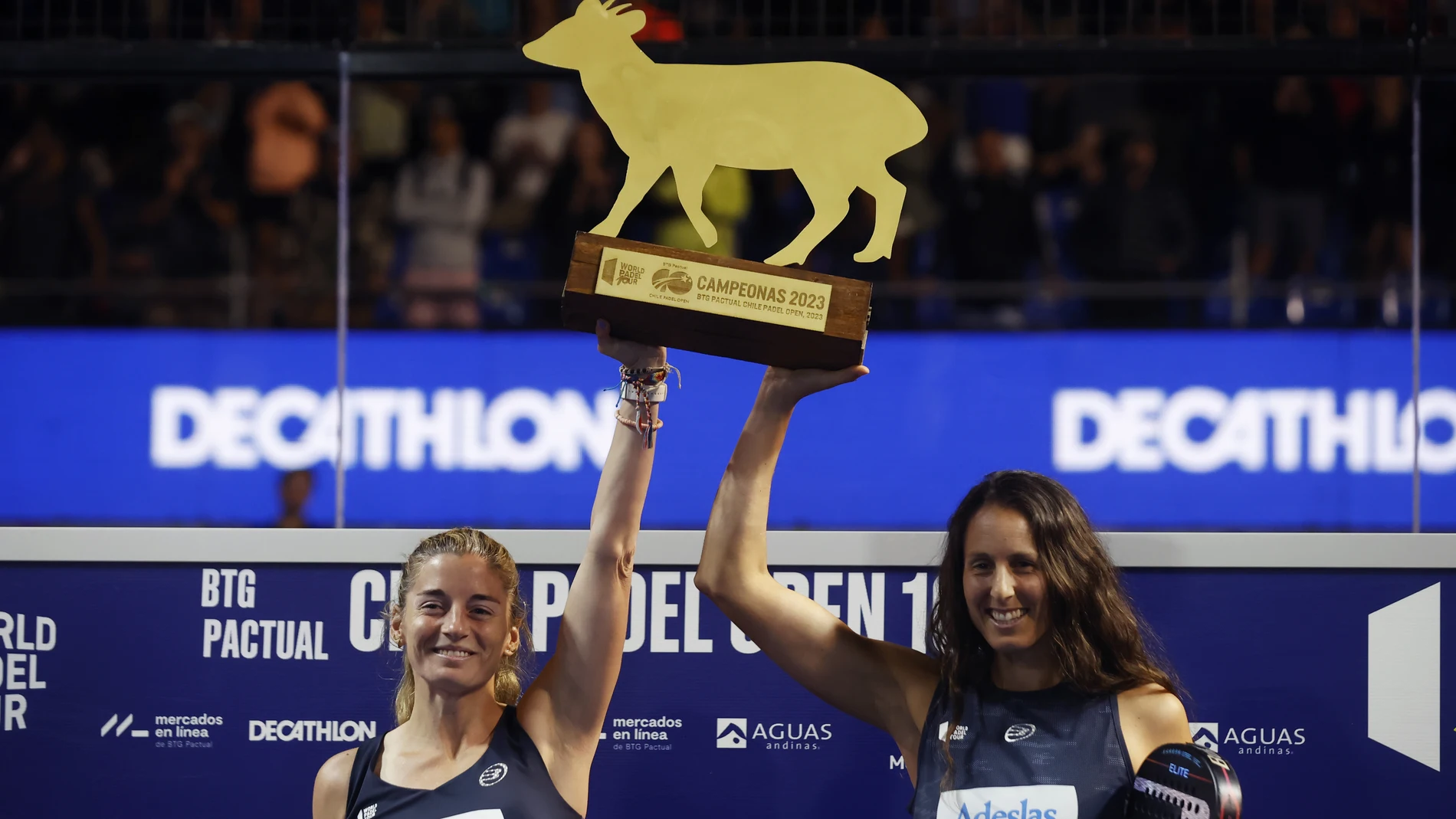 Alejandra Salazar y Gemma Triay, campeonas en Chile