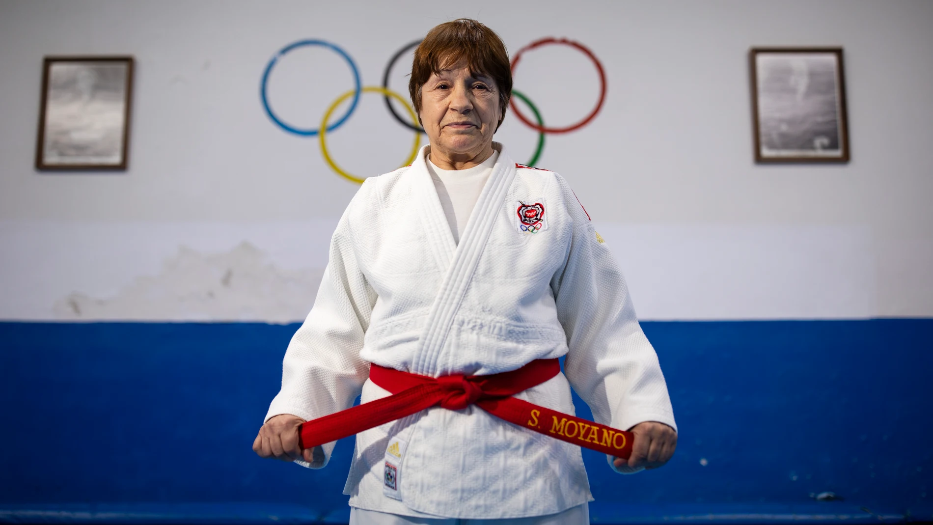 Entrevista a la Judoka Sacramento Moyano de 71 años que actualmente es cinturón negro 9 dan.© Jesús G. Feria.