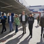 El alcalde de Óscar Puente visita a la Jefatura de la Policía Municipal de Valladolid
