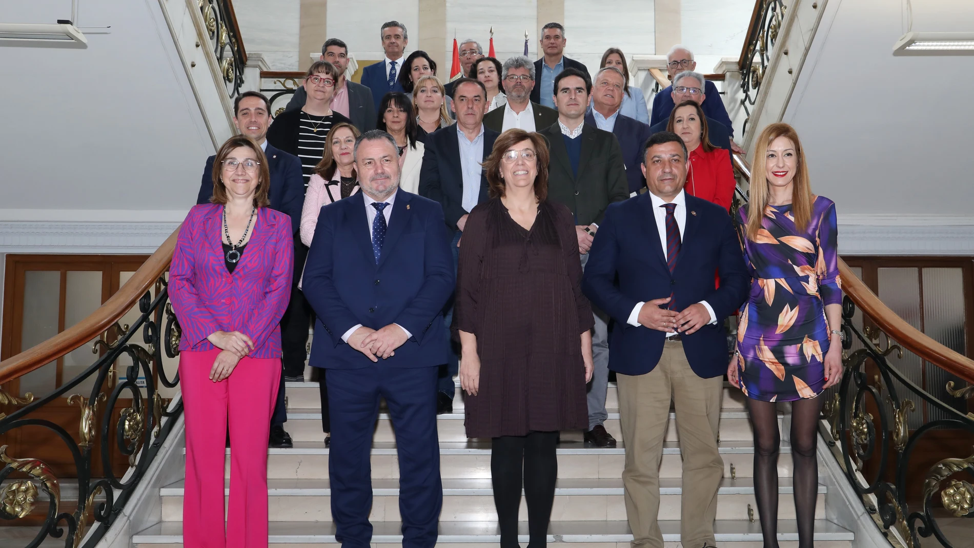 Comisión Ejecutiva de la FRMP presidida por Ángeles Armisén