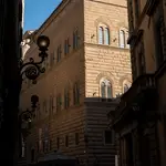 El palacio en el mismo centro de Florencia