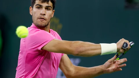 Tenis/Miami.- El español Carlos Alcaraz quiere superarse en Miami como número uno a batir