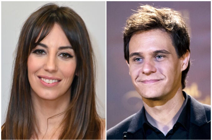 Almudena Cid y Christian Gálvez en un montaje