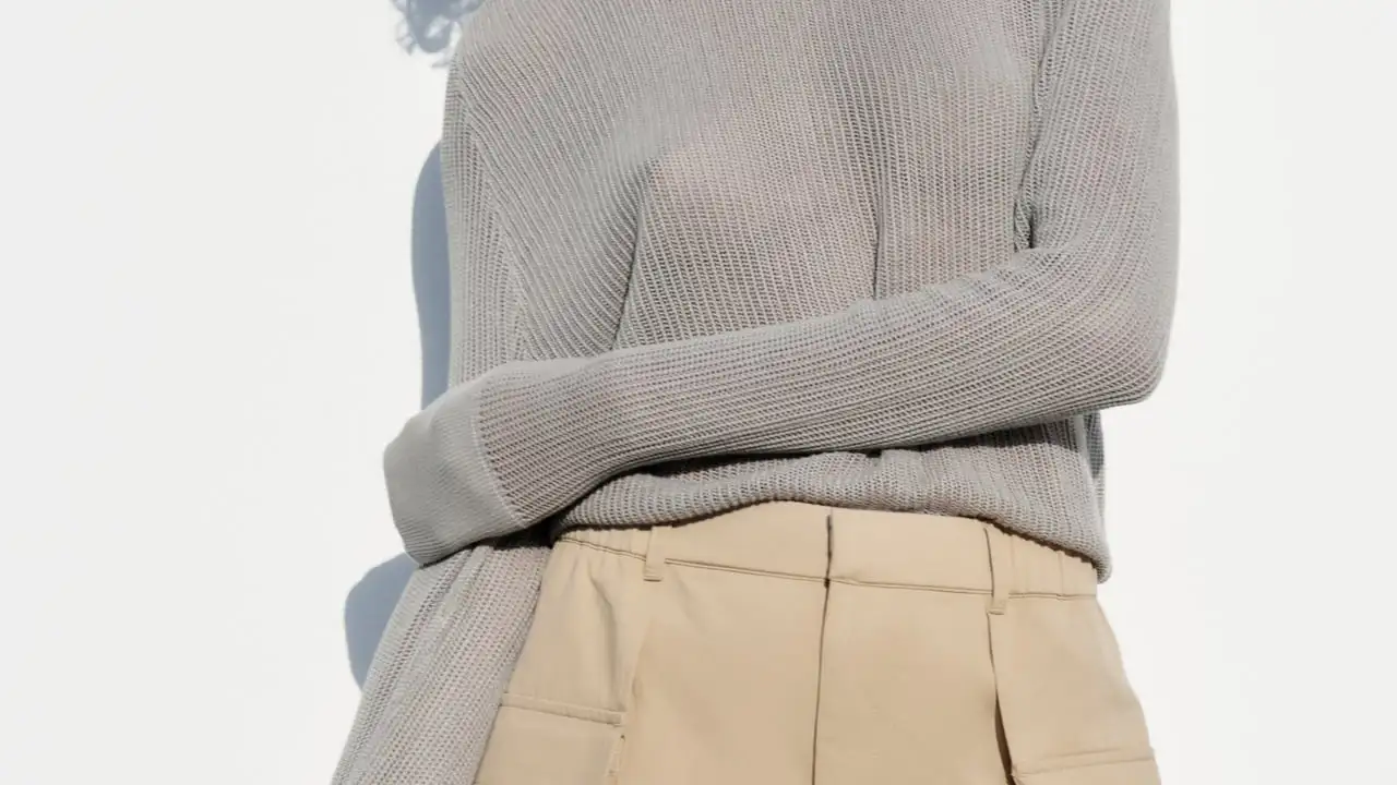 Skort con bolsillos