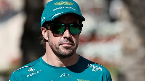 Fernando Alonso, piloto de Aston Martin