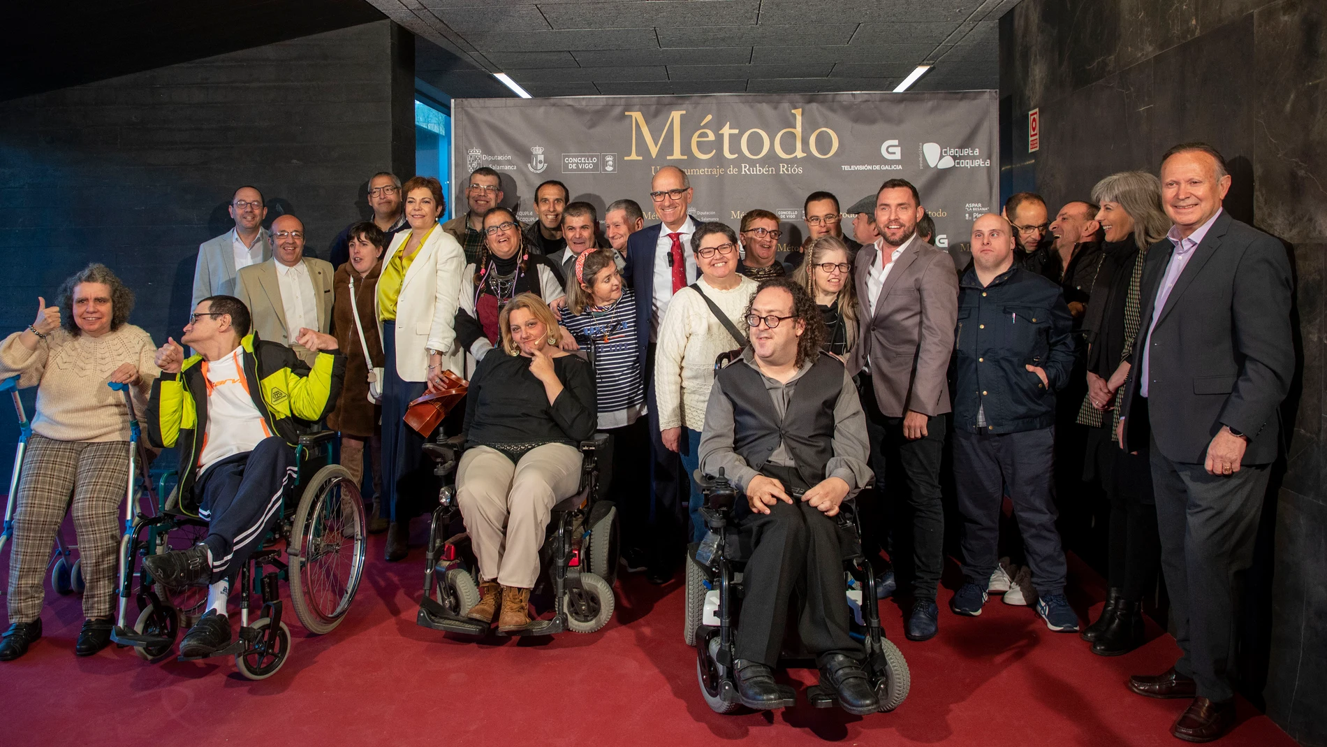 El cineasta gallego Rubén Riós presenta el documental ‘El Método’, rodado con actores con discapacidad del centro Aspar La Besana en Calzada de Valdunciel (Salamanca)