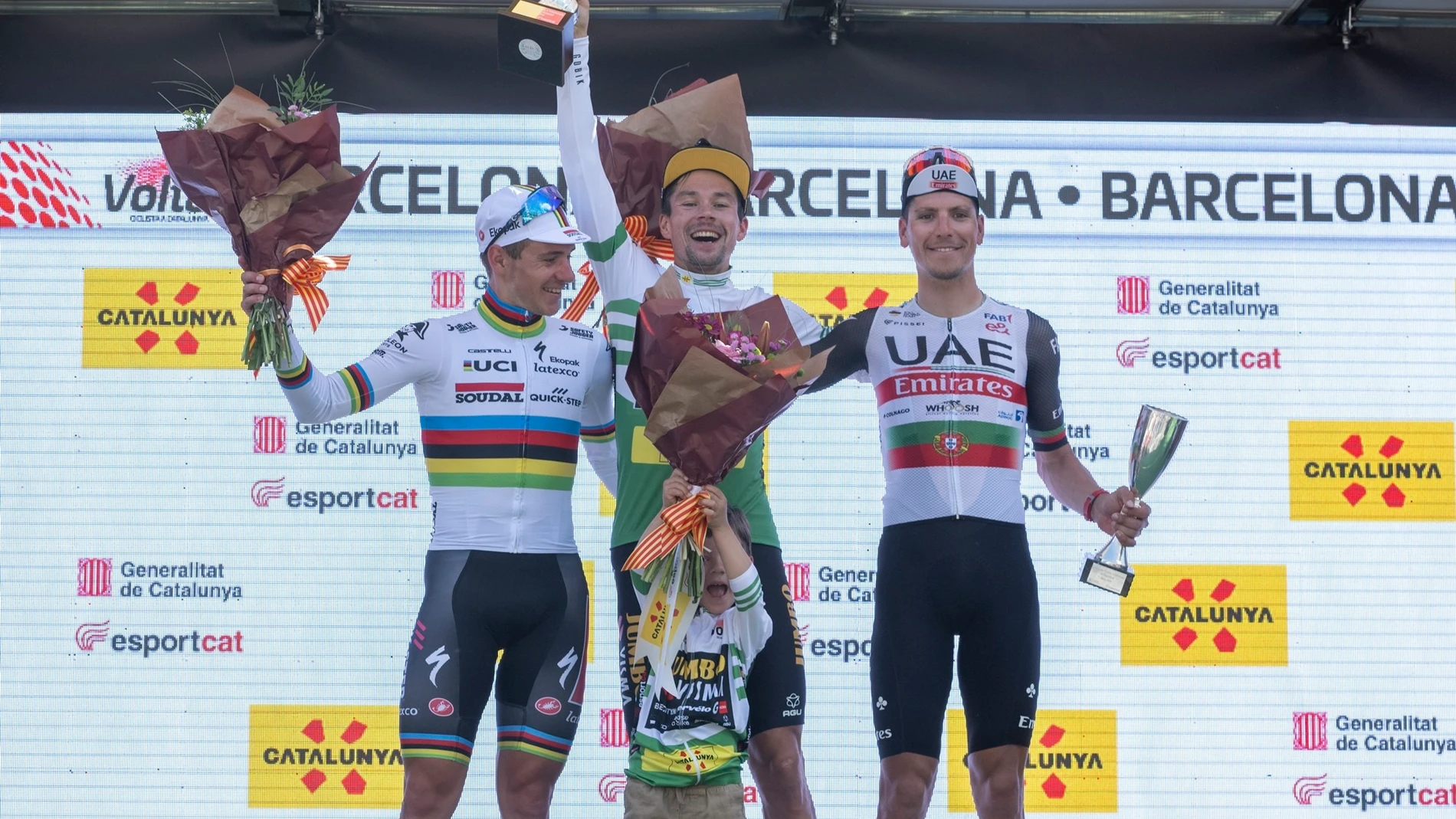 El esloveno Primoz Roglic conquista la Volta a Catalunya y el belga Remco Evenepoel se lleva la última etapa VOLTA A CATALUNYA 26/03/2023