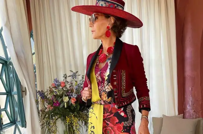 Naty Abascal se rinde al maximalismo en su look más sofisticado para la boda de Teresa Baca