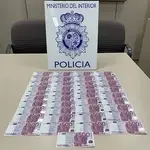 Siete detenidos tras desarticular una red de distribución de billetes falsos de 500 euros