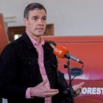El presidente del Gobierno, Pedro Sánchez
