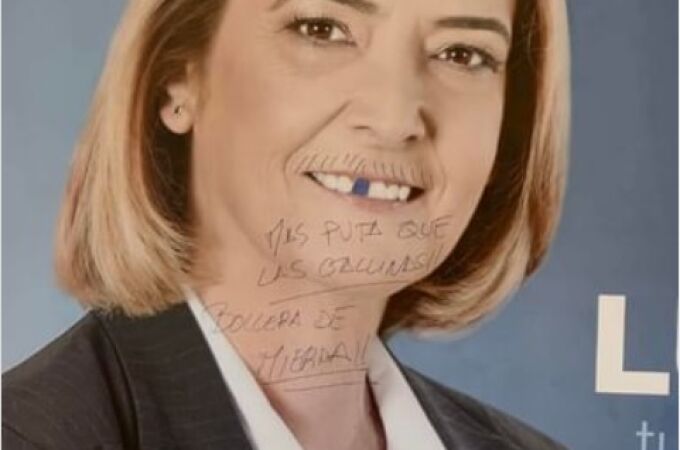 La alcaldesa de Motril denuncia la aparición de pintadas homófobas contra ella