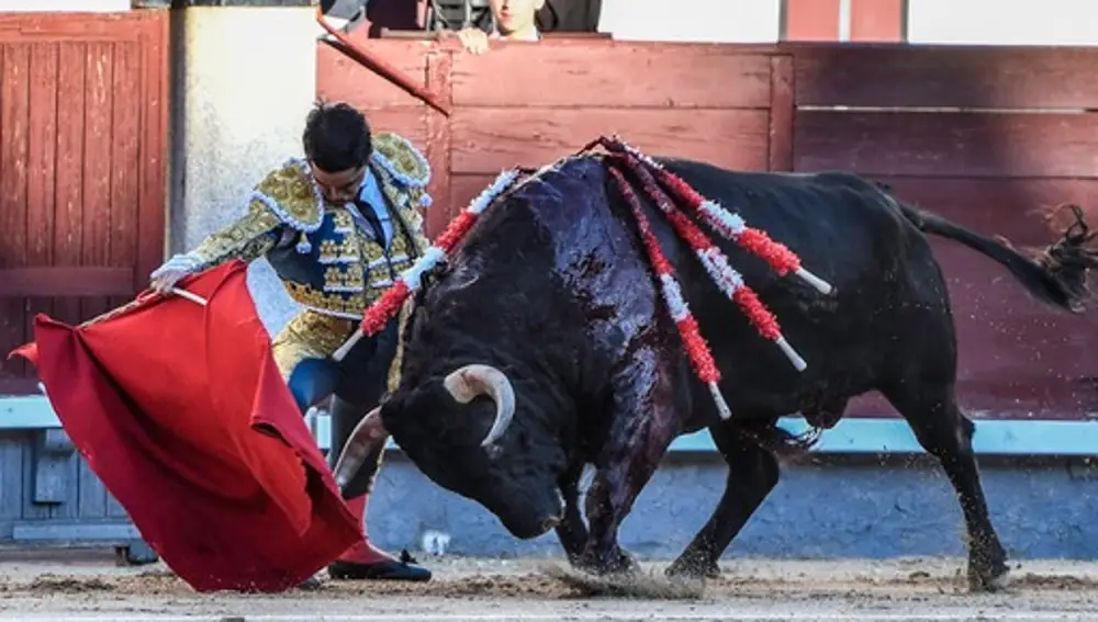 Mario Navas, en Las Ventas