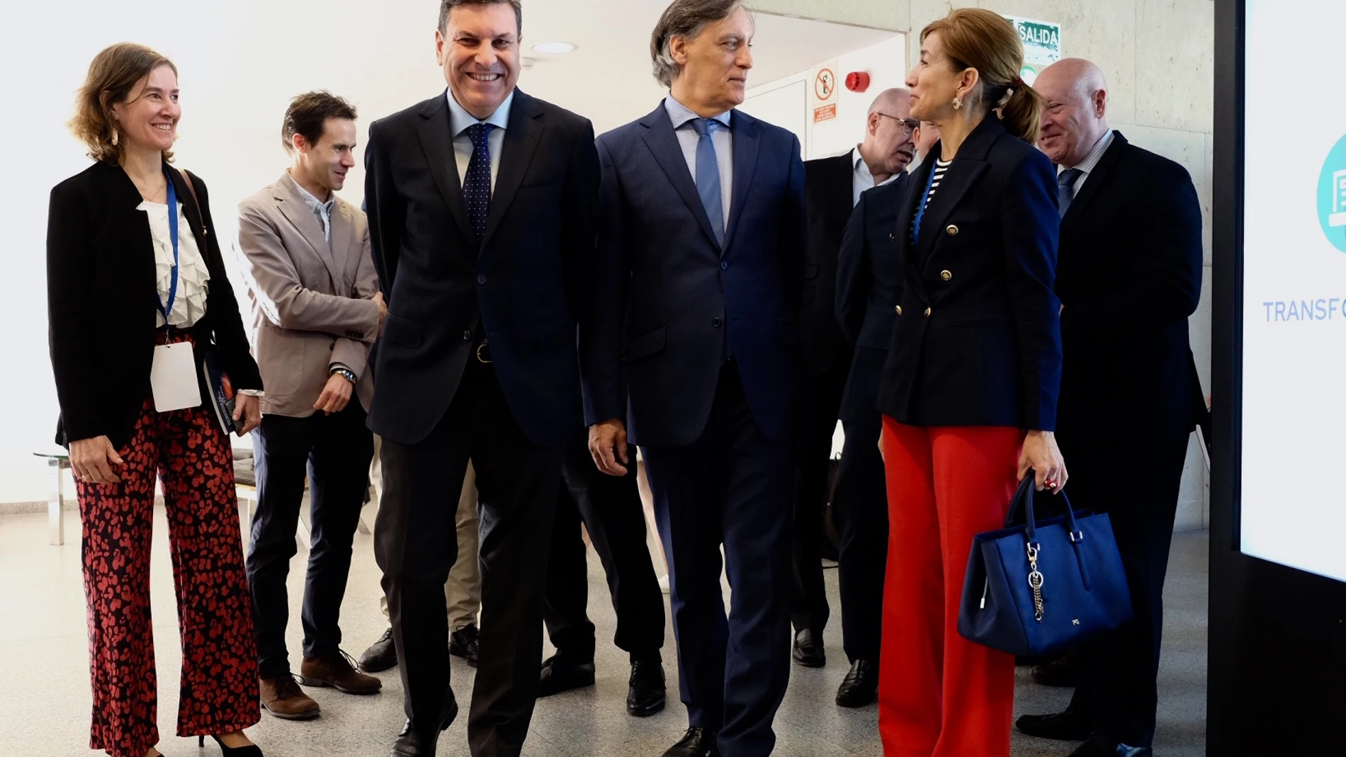 Fernández Carriedo junto a Carlos García Carbayo en la jornada celebrada en Salamanca