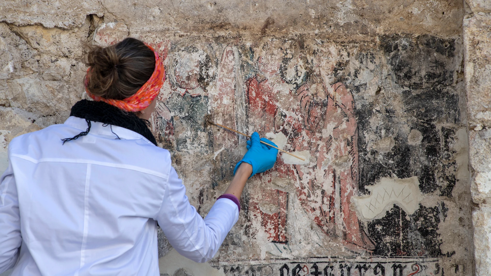 táctica medallista Agencia de viajes Pinturas góticas reescriben la historia de uno de los templos más antiguo  Jaén